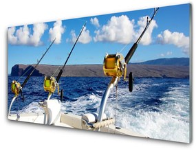 Obraz plexi Rybárčenie more príroda 100x50 cm