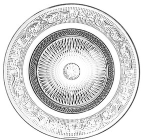 Súprava 2 dezertných tanierov „Classic", Ø 18, výš. 2 cm