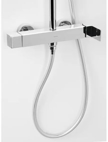 Sapho - Sprchová súprava s batériou CUBEMIX lesklý chróm