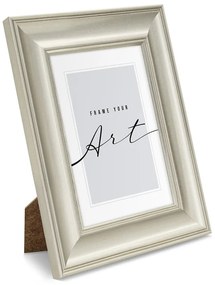 Plastový rámček v striebornej farbe 21x26 cm