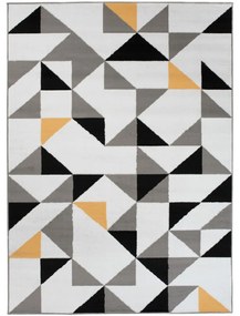 Kusový koberec PP Lester bílý 130x190cm