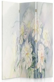 Gario Paraván Jemné pastelové kvety Rozmery: 145 x 170 cm, Prevedenie: Klasický paraván