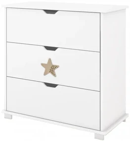 Komoda STAR s 3 zásuvkami - VIAC FARIEB