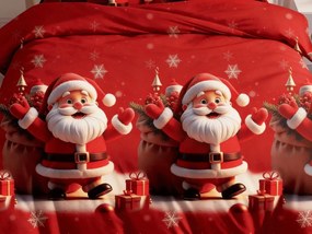 Obliečky z mikrovlákna JOLLYPOP červené Rozmer obliečky: 70 x 80 cm | 140 x 200 cm