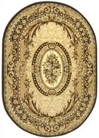 Koberec Gold 042/12A Ornament béžový / hnedý
