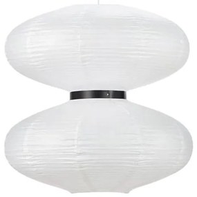 Biele závesné stropné svietidlo Markslöjd Dual, ø 60 cm