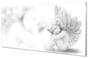 Obraz na akrylátovom skle Spiace anjel 125x50 cm