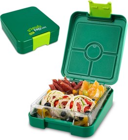 Klarstein Schmatzfatz easy, desiatový box, 4 priehradky, 18 × 15 × 5 cm