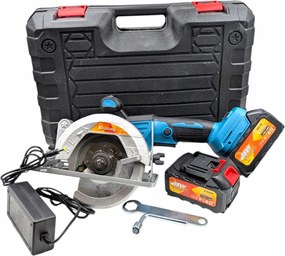 Akumulátorová Kotúčová Píla 21 V 2 Akumulátory Kufor