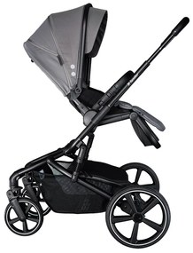 Kombinovaný detský kočík s veľkými kolesami  2 v 1 X-lander Cruiser 2.0 Cool Grey 2025