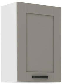 Kuchynská skrinka Luna claygrey/biela 50G-72 1F