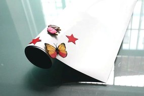 Popisovateľná magnetická fólia - biela XXL