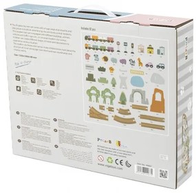 Vláčiková dráha Viga 44067 PolarB 92 prvkov