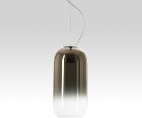 Artemide Gople závesné svietidlo bronz 1405060A, sklo, E27, design Big