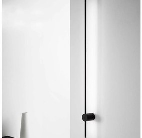 Ideal Lux - LED Nástenné svietidlo ESSENCE LED/19W/230V 3000K 124 cm CRI 90 čierna