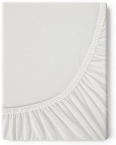 JERSEY PRESTIERADLO 160X200 CM, VÝŠKA 30 CM KRÉMOVÉ