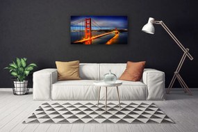 Obraz na plátne Most architektúra 100x50 cm