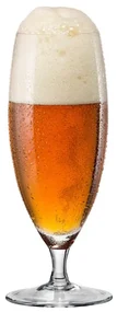 Kusovky Crystalex Pohár na pivo na stopke 380 ml