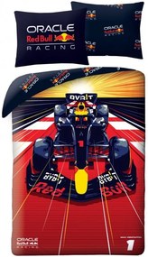Posteľné obliečky Formula 1 Oracle Red Bull Racing - 100% bavlna - 70 x 90 cm + 140 x 200 cm