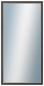 DANTIK - Zrkadlo v rámu, rozmer s rámom 60x120 cm z lišty TAIGA čierna (3108)