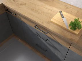 Kuchyňa Virion 270 cm (dub lancelot + matera). Vlastná spoľahlivá doprava až k Vám domov. 1018301