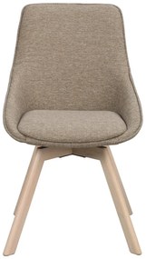 Béžové jedálenské stoličky v súprave 2 ks Alison – Rowico