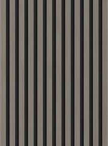 Mexen Lam-F, akustické stenové lamely 275 × 30 cm, plstený podklad 8 mm, technická dyha, dub oceľový, S105-275307-3015-006