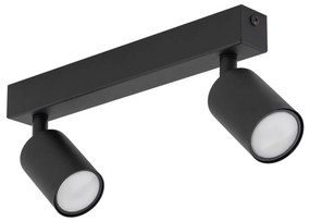 Bodové svietidlo NEX 2xGU10/10W/230V čierna