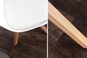 Stolička Sweden NewLook biela