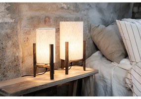 Béžová stolová lampa s textilným tienidlom (výška 39 cm) Eruca – Markslöjd