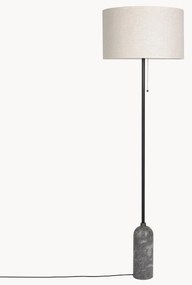 Stmievateľná stojacia lampa's mramorovým podstavcom Gravity