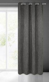 ZATEMŇOVACÍ ZÁVES NA KRÚŽKOCH ROSSIE 135X250 CM GRAFITOVÁ