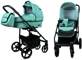 Detský kočík 2v1 BabyLux AIR ALU Sage