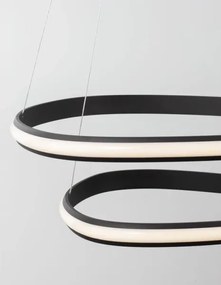 LED luster Aries 59 čierne