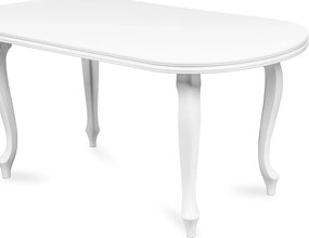 Rozkládací jídelní stůl ALTIS 160 cm bílý