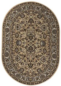 Koberce Breno Kusový koberec PRACTICA ovál 59/EVE, béžová, viacfarebná,200 x 290 cm
