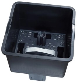 Plastia Samozavlažovací truhlík Berberis TRIO, čokoláda, 117 cm