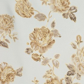 ZÁVES NA KRÚŽKOCH AVANI 140X250 CM KVETY