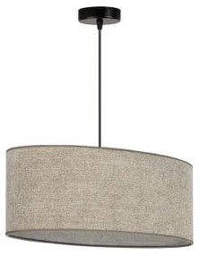 Duolla - Luster na lanku OVAL 1xE27/15W/230V hnedá