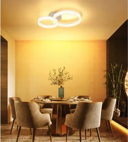 Globo 48046D2 - LED stropné svietidlo ZARA LED/24W/230V 3000K 33x50 cm