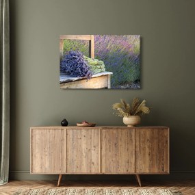Obraz - Levanduľové zväzky (90x60 cm)