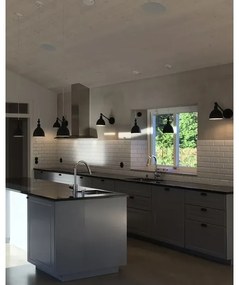 ByRydens 4300120-4007 - Nástenná lampa BAZAR MINI 1xE27/5W/230V čierna