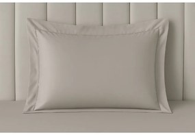 INTERMEDIC SK Saténová obliečka na vankúš by Queen Plačková – taupe 50×70 cm, hotelový uzáver