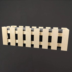 AMADEA Drevený obal na kvetináč, 62x21,5x18cm Český výrobok