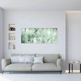 Obraz - Zelená lúka (120x50 cm)