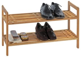 Skrinka na topánky z orechového dreva v prírodnej farbe Norway – Wenko