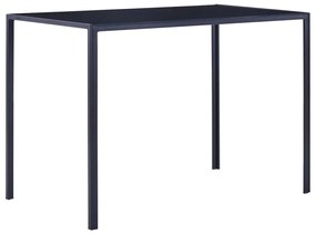 vidaXL vidalXL 5-dielna jedálenská súprava sivá