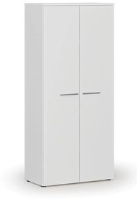Šatníková skriňa s výsuvom PRIMO WHITE, 1781 x 800 x 420 mm, biela