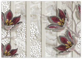 Obraz - Dekoratívne kvety (70x50 cm)