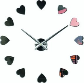 SENTOP | Veľké nástenné hodiny s motívom srdca I SENTOP 12S051 Wall clock HEU- analógové